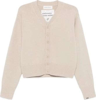 Extreme Cashmere buttoned cardigan - Beige