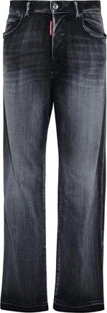 Dsquared2 San Diego Jean - Dames - Regular Fit Jeans - Zwart - S - Katoen - Jeans