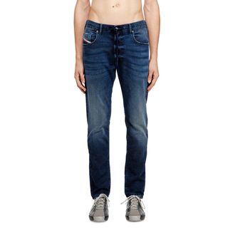 Diesel Regular Regular Waist 2032 D-Krooley Joggjeans, Dark blue, Zip fly