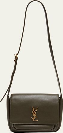 Saint Laurent Niki YSL Flap Crossbody Bag in Calfskin