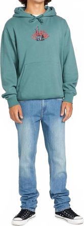 Volcom Vorta Slim Fit Denim Pants In Blue Bird