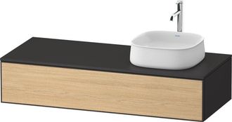 Duravit Lavabo Consola Duravit Zencha, 1300x550mm,1 Extra&iacute;ble, 1