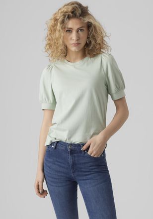 Vero Moda VMKERRY 2/4 O-NECK TOP VMA JRS NOOS mit Rundhalsausschnitt