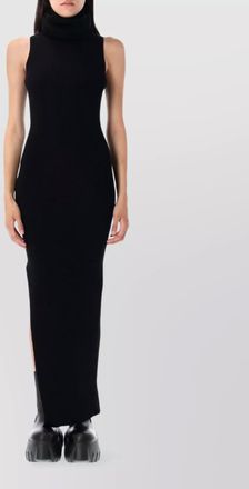 Rick Owens high neck maxi tube dress