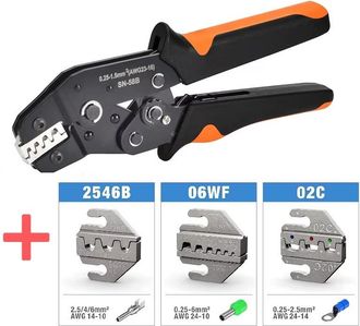 OEM Kit De Cambio De Mordazas Para Herramienta De Crimpado De Trinquete Sn-58b, Alicates De Crimpado Para Servicio Automotriz, Con 3 Pares De Mordazas