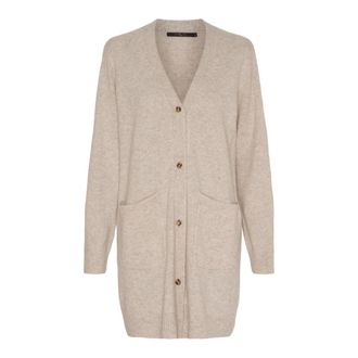 BTF-CPH Cardigan in maglia - - Knitwear - Donna - Beige - 2XL