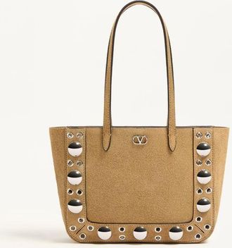 Valentino Garavani Valentino Garavani Nellc&ocirc;te Mini Suede Shopping Bag Wo