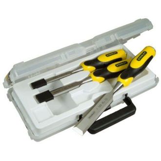 Stanley 2-16-883 Juego De Formones Dynagrip 3 Piezas 12 18 25mm Stanley 2-16-883
