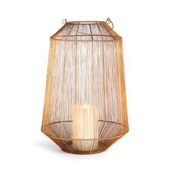 Napa Home & Garden Elwin Lantern Large in Gold at Nordstrom