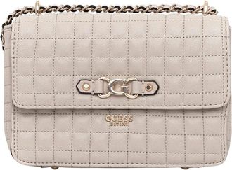 Guess Nadira - Dames - Schoudertassen - Beige - ONE Size - Polyester - Tassen
