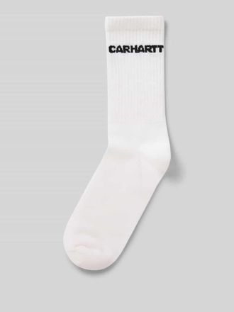 Carhartt Work in Progress Socken mit Label-Detail in Weiss, Gr&ouml;&szlig;e 1