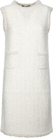 Fabiana Filippi Sleeveless Tweed Dress