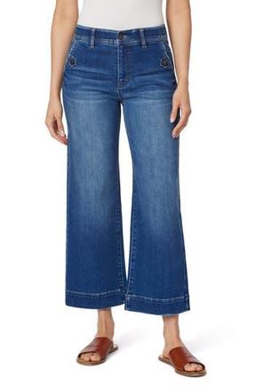 Curve Appeal French Riviera 27-Inch High Rise Crop Wide Leg Jeans in Union at Nordstrom Rack, Size 12