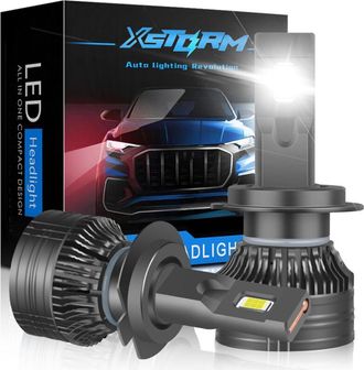 OEM Bombillas Led H7 Xstorm 120w 26000lm Potentes Canbus