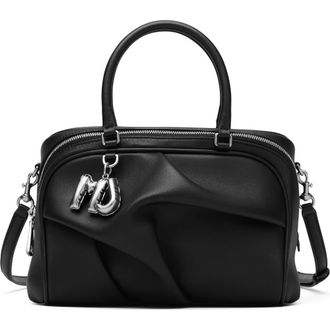 Marc Jacobs The Small Wave Leather Satchel in Black at Nordstrom