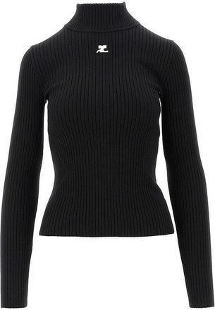 Courr&egrave;ges Reedition ribbed sweater Woman M