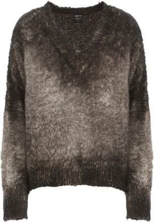 Avant Toi Maglione con scollo a V - Grigio