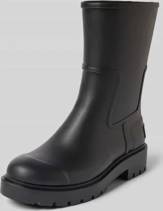 Calvin Klein Jeans Gummistiefel mit Label-Detail in BLACK, Größe 36