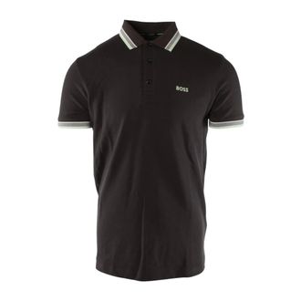 HUGO BOSS Heren, Tops, Zwart, Maat: 2XL Katoen