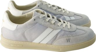 Woolrich Grey Double U. T Camoscio Suede Sneakers