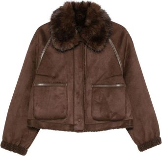 Betta Corradi Giacca Corta - - Jackets - Donna - Marrone - S