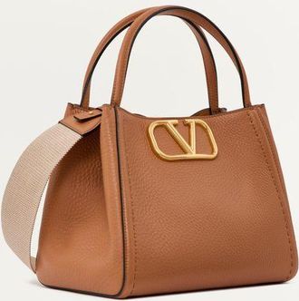 Valentino Garavani Borsa A Mano Media Valentino Garavani Alltime In Vitello Granato Donna MANDORLA UNI