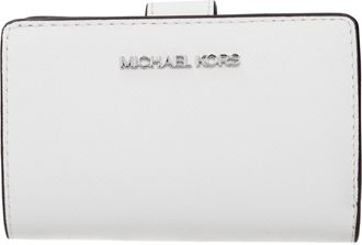 Michael Kors Witte Leren Portemonnee