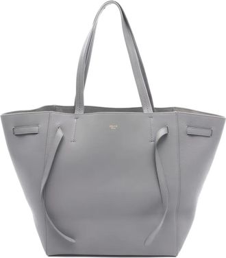 Celine small Hippopotamus Phantom leather tote bag - Grey