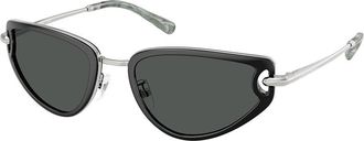Tory Burch TY6115 327487 Womens Sunglasses Black Size 53