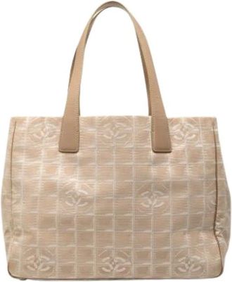 Chanel Pre-owned Tote Bags, female, Brown, Size: ONE SIZE Pre-owned Vintage Tote Bag