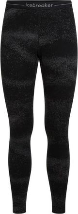 Icebreaker Merino 260 Oasis Vertex Leggings Chillwave Merinounterw&auml;sche f&uuml;r Herren | schwarz