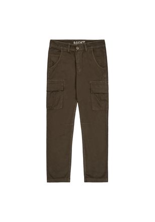 Alpha Industries Cargohose ALPHA INDUSTRIES Agent Pant, Herren, Gr. 30, Normalgr&ouml;ssen, schwarz (schwarz olive), Obermaterial: 100% Baumwolle; Futter: 100% Baumwolle, H