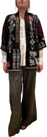 Johnny Was Asli Poncho In Black
