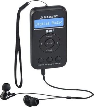 Majestic New Majestic Rt-196 Dab Personal Digital Negro