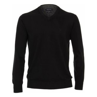 Casamoda Heren, Truien, Zwart, Maat: XL Katoen