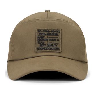 Dolce & Gabbana Caps, male, Green, Size: 57 CM Cotton Gabardine Baseball Cap