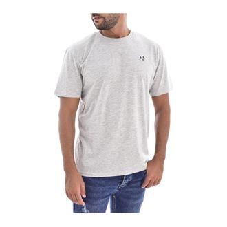 North Sails Solid Cotton T-Shirt - Heren - T-shirts - Grijs - S - Katoen - Tops