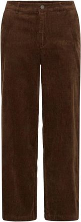 Kaffe Dames, Broeken, Bruin, Maat: XS