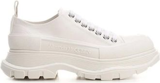 Alexander McQueen Sneakers, female, Beige, 8 UK, White Trainers W4Mv2 Style
