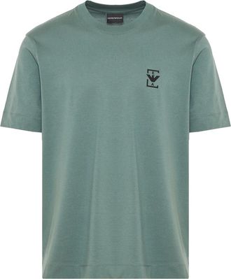 Emporio Armani Cotton T-shirt with Designer Style