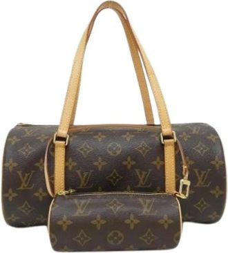Louis Vuitton Pre-owned Shoulder Bags, female, Brown, Size: ONE SIZE Pre-owned Papillon 30 Handbag