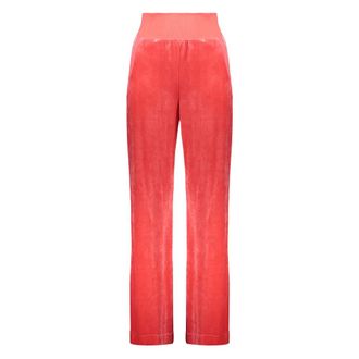 Alberta Ferretti High-waisted Casual Trousers - female - Alberta Ferretti - Sweatpants - Orange - S - Trousers