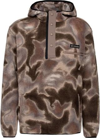 Columbia Helvetia II Printed Hoodie Fleecepullover f&uuml;r Herren | braun