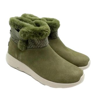 Skechers On The Go City 2 - Cozy Vibe 144445-OLV Women Green Snow Boot ZAP2537