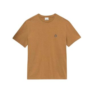 Isabel Marant Logo Cotton T-shirt - male - Isabel Marant - T-Shirts - Brown - XL - Tops