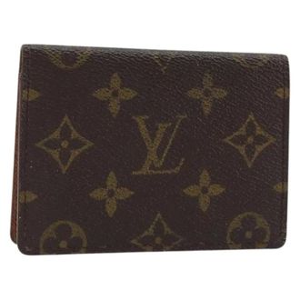Louis Vuitton Porta Badge Pre-owned - - Pre-owned - Donna - Marrone - ONE SIZE