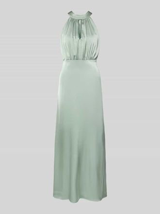 Vila Abendkleid mit Schl&uuml;ssellochausschnitt Modell Ravenna in Hellgruen, Gr&ouml;&szlig;e 34