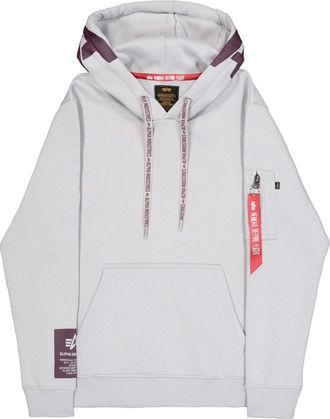 Alpha Industries Hoodie ALPHA INDUSTRIES Alpha Hoodie, Herren, Gr. XL, pastel grau, Obermaterial: 80% Baumwolle, 20% Polyester, regular fit, Sweatshirts Hoodie