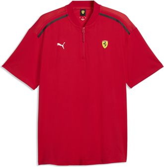 Puma Polo dal taglio morbido Scuderia Ferrari Premium CLOUDSPUN da uomo, Accessori, Rosso, XXL