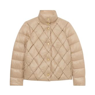 Brooks Brothers 3D Padded Jacket - female - Brooks Brothers - Winter Jackets - Beige - XS - Jackets